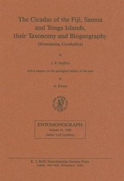 The Cicadas of the Fiji, Samoa and Tonga Islands, Their Taxonomy and Biogeography: (Homoptera, Cicadoidea) - Duffels, J. P.