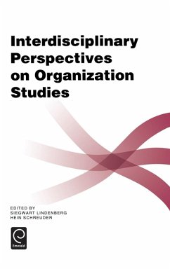 Cover Interdisciplinary Perspectives on Organization Studies