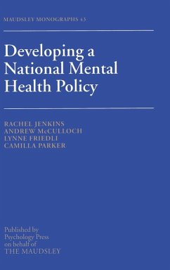 Cover Developing a National Mental Health Policy