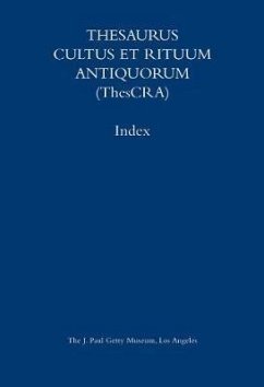 Thesaurus Cultus Et Rituum Antiquorum, Abbreviations & Index - Balty, Jean