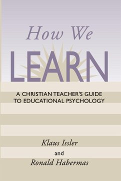 How We Learn - Issler, Klaus; Habermas, Ron