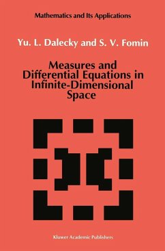Measures and Differential Equations in Infinite-Dimensional Space - Dalecky, Yu.L.;Fomin, S. V.