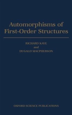 Automorphisms of First-Order Structures - Kaye, Richard / Macpherson, Dugald