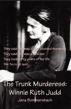 The Trunk Murderess - Bommersbach, Jana