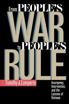 From People's War to People's Rule - Lomperis, Timothy J