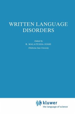 Written Language Disorders - Joshi, R.M. (Hrsg.)