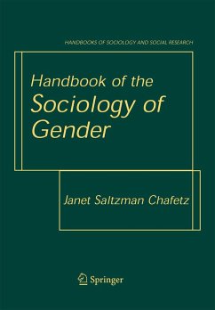 Handbook of the Sociology of Gender - Saltzman Chafetz, Janet (Hrsg.)