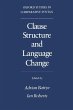 Clause Structure and Language Change... - Bild 1