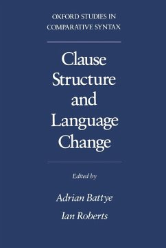 Cover Clause Structure and Language Change Oscs