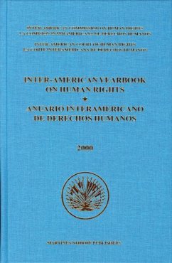 Inter-American Yearbook on Human Rights / Anuario Interamericano de Derechos Humanos, Volume 16 (2000)