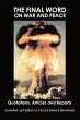 The Final Word on War and Peace - Bild 1