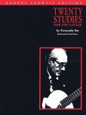 Andres Segovia - 20 Studies for Guitar: Book Only