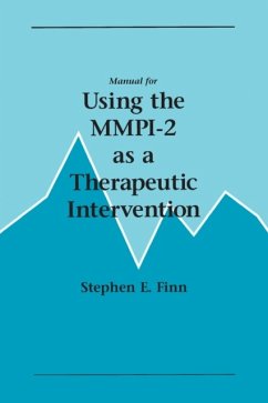 Manual for Using the MMPI-2 as a Therapeutic Intervention - Finn, Stephen E.