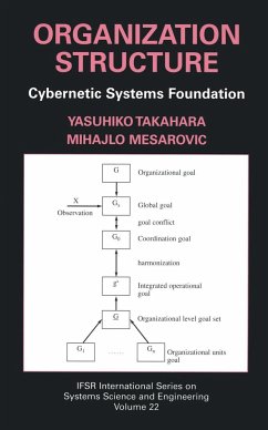 Organization Structure: Cybernetic Systems Foundation - Takahara, Yasuhiko;Mesarovic, Mihajlo