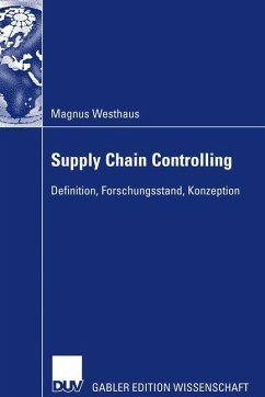 Supply Chain Controlling - Westhaus, Magnus