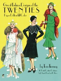 Great Fashion Designs of the Twenties Paper Dolls - Tierney, Tom