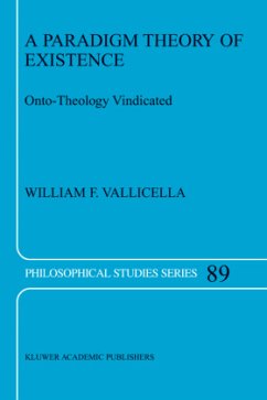 A Paradigm Theory of Existence - Vallicella, W.F.