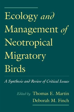 Ecology and Management of Neotropical Migratory Birds - Martin, Thomas E. / Finch, Deborah M. (eds.)