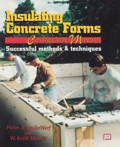 Insulating Concrete Forms Construction Manual - VanderWerf, Peter A; Munsell, W Keith
