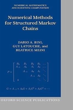 Numerical Methods for Structured Markov Chains - Bini, Dario A; Latouche, Guy; Meini, Beatrice