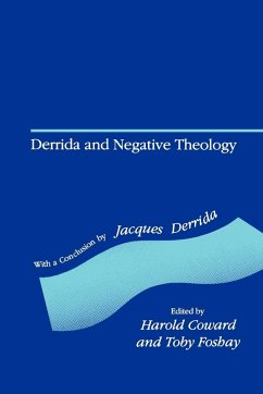 Cover Derrida and Negative Theology