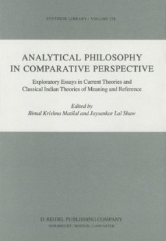 Analytical Philosophy in Comparative Perspective - Matilal, Bimal K. / Lal Shaw, Jaysankar (Hgg.)