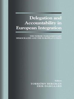 Delegation and Accountability in European Integration - Damgaard, Erik (ed.)