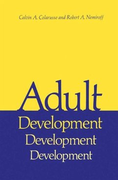 Adult Development - Colarusso, Calvin A.;Nemiroff, Robert A.