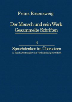 Franz Rosenzweig Sprachdenken - Rosenzweig, Franz