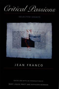 Cover Critical Passions