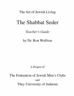 Shabbat Seder Teacher's Guide - Wolfson, Ron