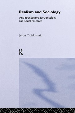 Realism and Sociology - Cruickshank, Justin