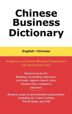 Chinese Business Dictionary - Sofer, Morry