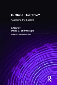 Is China Unstable? - Shambaugh, David L