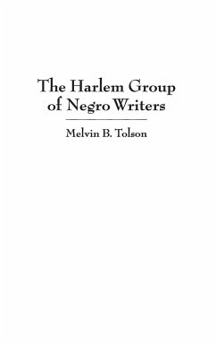 The Harlem Group of Negro Writers, By Melvin B. Tolson