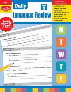 Daily Language Review, Grade 5 Teacher Edition - Evan-Moor Educational Publishers