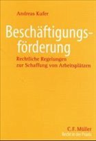 Cover Beschäftigungsförderung