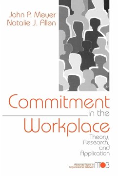 Commitment in the Workplace - Meyer, John P.; Allen, Natalie J.; Meyer, David R.