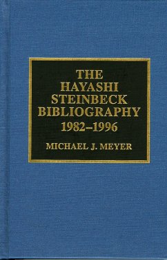 The Hayashi Steinbeck Bibliography - Meyer, Michael J