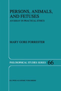 Persons, Animals, and Fetuses - Forrester, M.G.