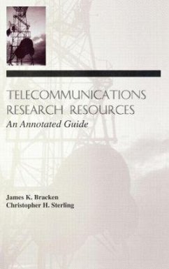 Telecommunications Research Resources - Bracken, James K; Sterling, Christopher H