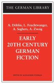 Early 20th Century German Fiction