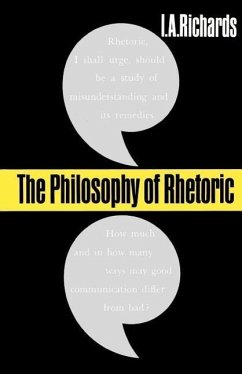 The Philosophy of Rhetoric - Richards, I A