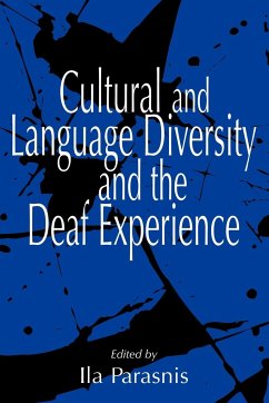 Cultural and Language Diversity and the Deaf Experience - Parasnis, Ila (ed.)