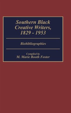 Cover Southern Black Creative Writers, 1829-1953