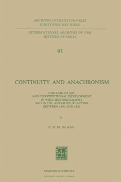 Continuity and Anachronism - Blaas, P. B. M.
