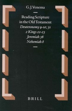 Reading Scripture in the Old Testament - Venema, René