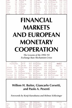 Financial Markets and European Monetary Cooperation - Corsetti, Giancarlo Pesenti, Paolo A. Buiter, Willem H.