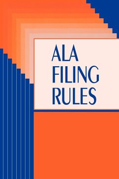 ALA Filing Rules - American Library Association; Rtsd Filing Committee