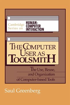 The Computer User as Toolsmith - Greenberg, Saul